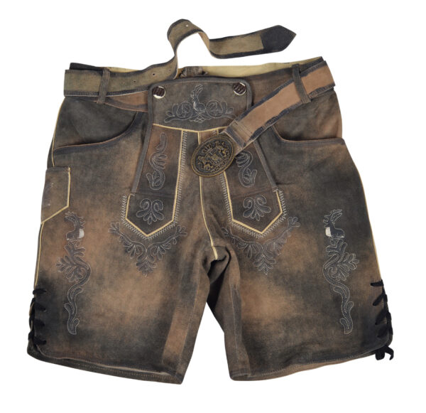1903 Antique Oktoberfest Short Lederhosen